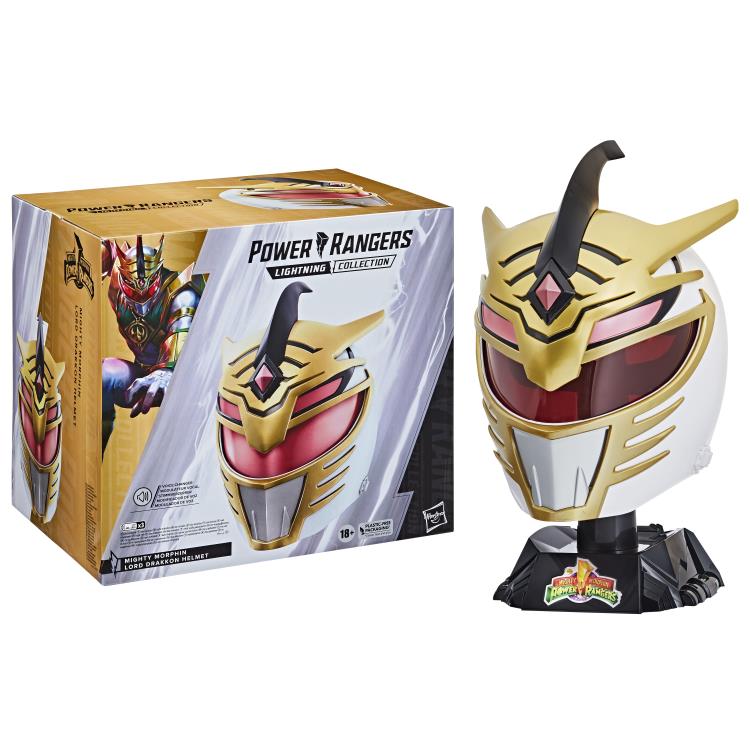 Mighty Morphin Power Rangers Lightning Collection Lord Drakkon 1:1 Scale Wearable Helmet Gallery Image 10