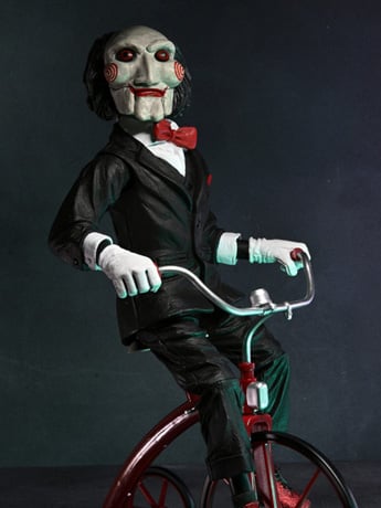 Saw Billy the Puppet on Tricycle 12