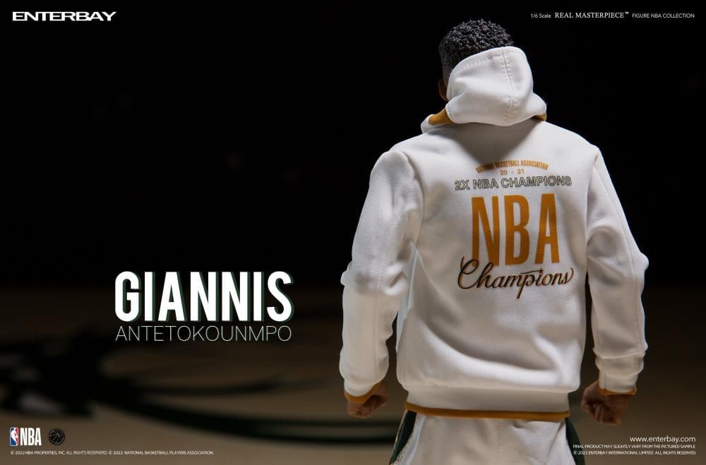 NBA Real Masterpiece Giannis Antetokounmpo 1/6 Scale Limited