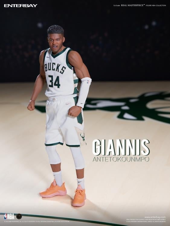 NBA Real Masterpiece Giannis Antetokounmpo 1/6 Scale Limited