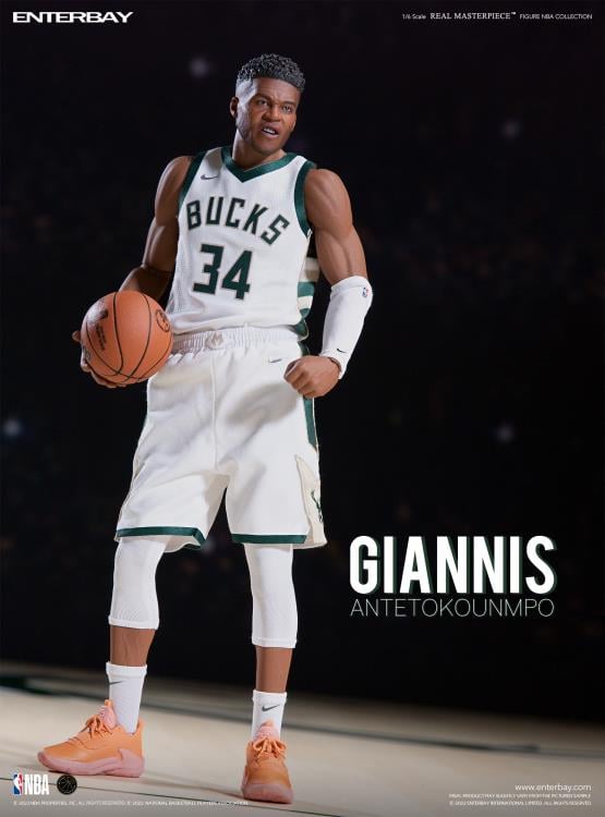NBA Real Masterpiece Giannis Antetokounmpo 1/6 Scale Limited