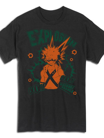 My Hero Academia Bakugo Explosion T-Shirt Gallery Image 2