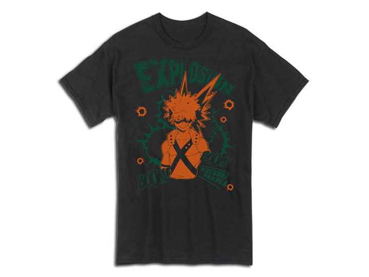 My Hero Academia Bakugo Explosion T-Shirt Gallery Image 1