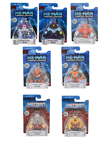 Masters of the Universe: Eternia Minis Wave 9 Set of 7 Figures
