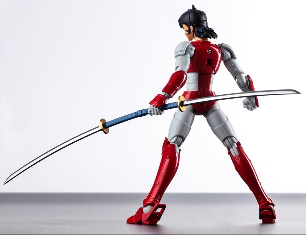 Ronin Warriors Chodankado Ryo of the Wildfire 1/12 Scale Figure (Reissue) Gallery Image 13