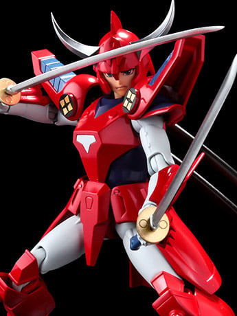 Ronin Warriors Chodankado Ryo of the Wildfire 1/12 Scale Figure (Reissue) Gallery Image 2