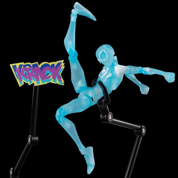 Spider-Man: Into the Spider-Verse SV-Action Miles Morales (Transparent Ver.) BBTS Exclusive in the USA Gallery Image 11
