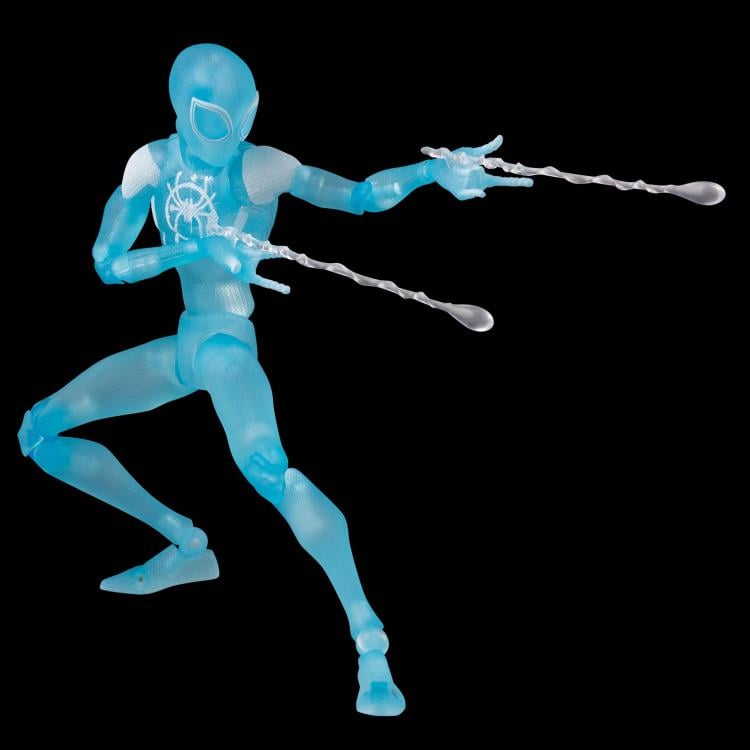 Spider-Man: Into the Spider-Verse SV-Action Miles Morales (Transparent Ver.) BBTS Exclusive in the USA Gallery Image 7