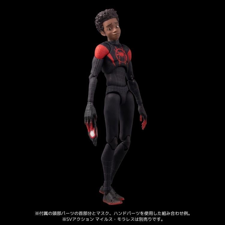 Spider-Man: Into the Spider-Verse SV-Action Miles Morales (Transparent Ver.) BBTS Exclusive in the USA Gallery Image 14