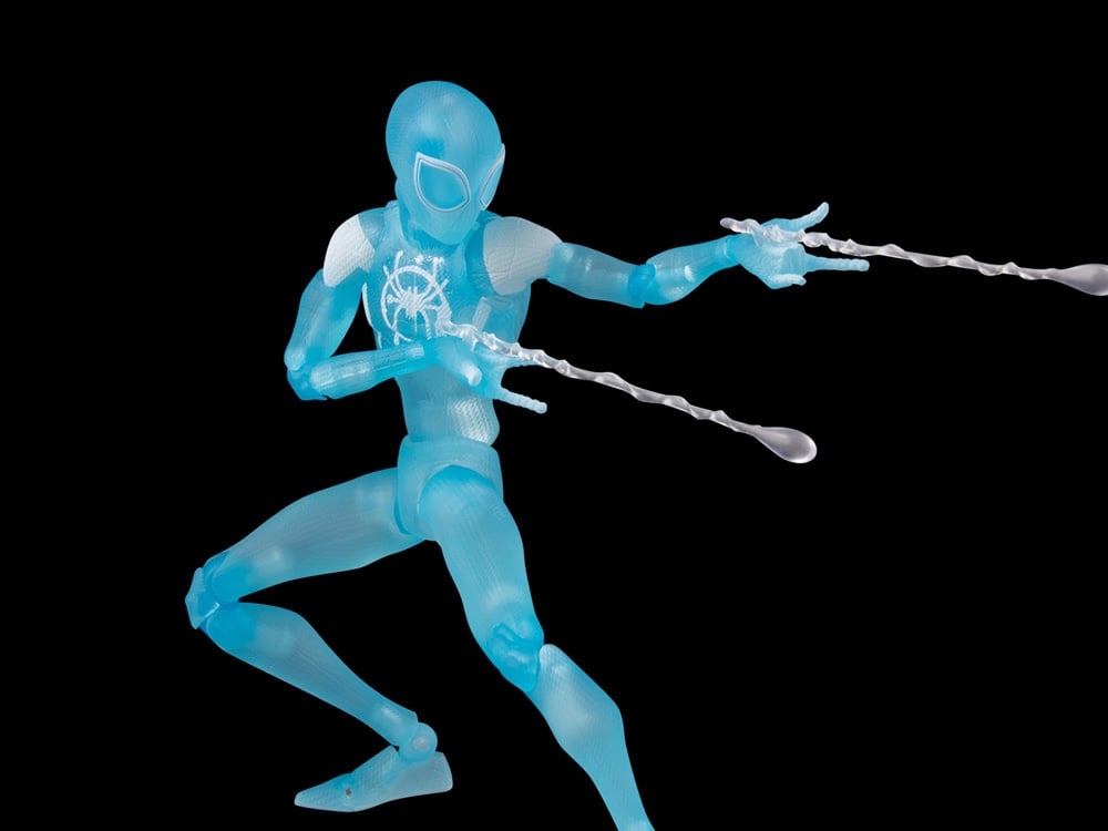 Spider-Man: Into the Spider-Verse SV-Action Miles Morales (Transparent Ver.) BBTS Exclusive in the USA Gallery Image 1