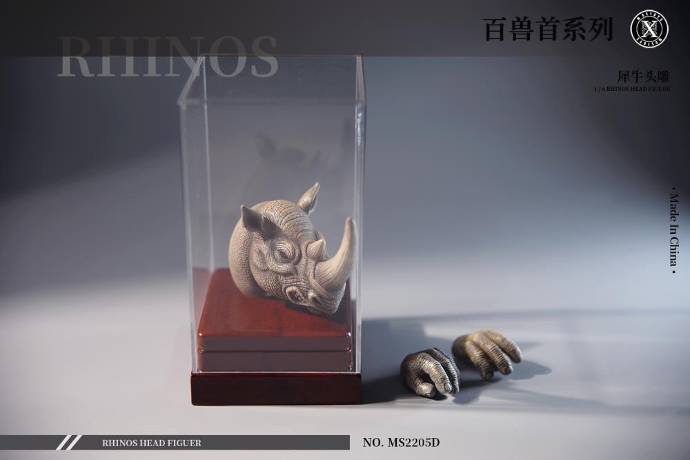 Rhino Head (Ver. D) 1/6 Scale Accessory Gallery Image 3