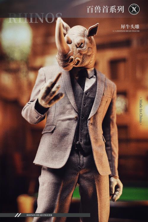 Rhino Head (Ver. D) 1/6 Scale Accessory Gallery Image 13