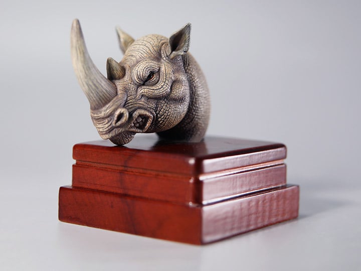 Rhino Head (Ver. D) 1/6 Scale Accessory Gallery Image 1