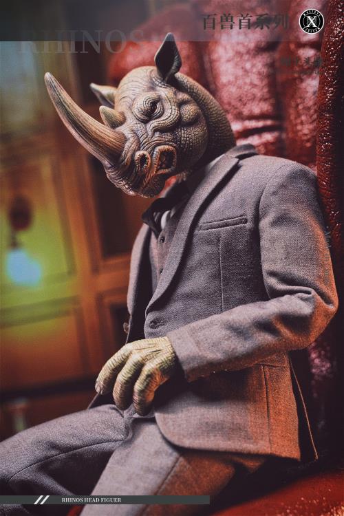 Rhino Head (Ver. D) 1/6 Scale Accessory Gallery Image 11