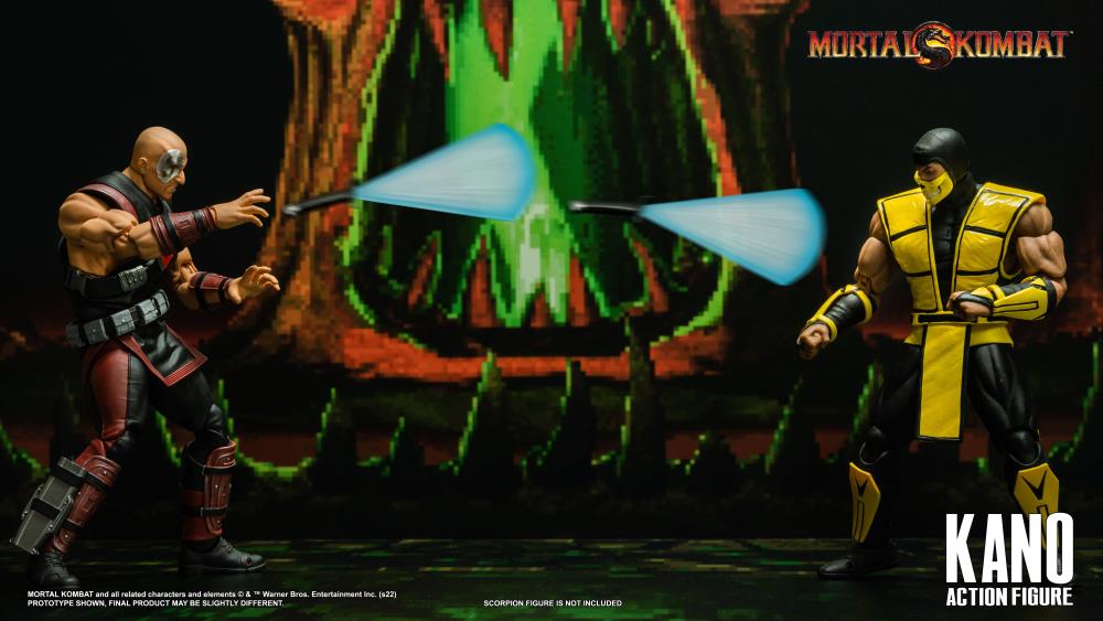 Mortal Kombat VS Series Kano 1/12 Scale BBTS Exclusive Action Figure