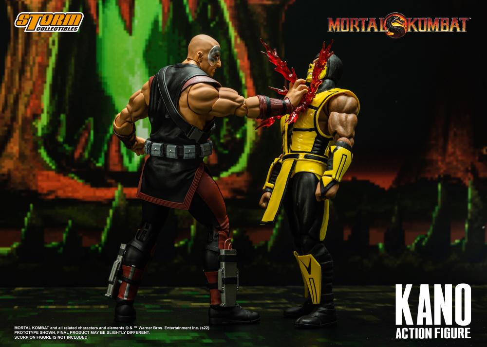 モータルコンバット ストーム コレクタブルズ カノ 1/12 Mortal Kombat VS Series Kano 1/12 Scale BBTS Exclusive Action Figure