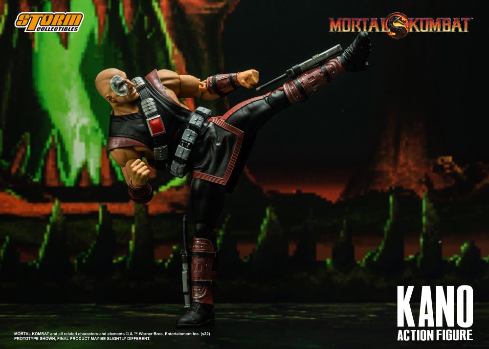 Mortal Kombat VS Series Kano 1/12 Scale BBTS Exclusive Action Figure Gallery Image 8