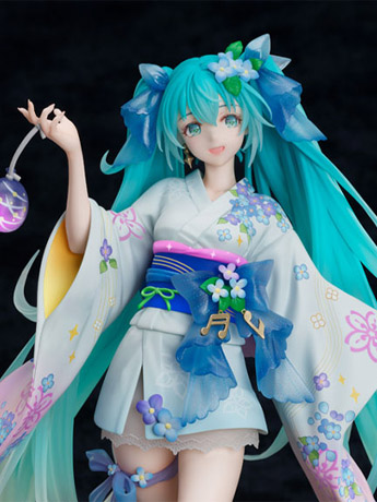 Vocaloid F:Nex Hatsune Miku (Summer Fireworks Ver.) 1/7 Scale Figure Gallery Image 2