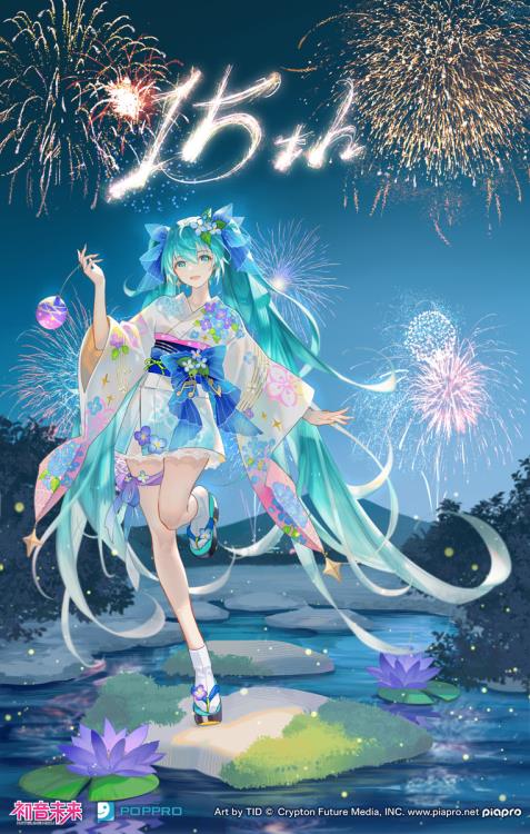 Vocaloid F:Nex Hatsune Miku (Summer Fireworks Ver.) 1/7 Scale Figure Gallery Image 13