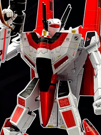 Macross VF-1S God of Flame with Fast Pack Armor Limited Edition Gallery Image 2