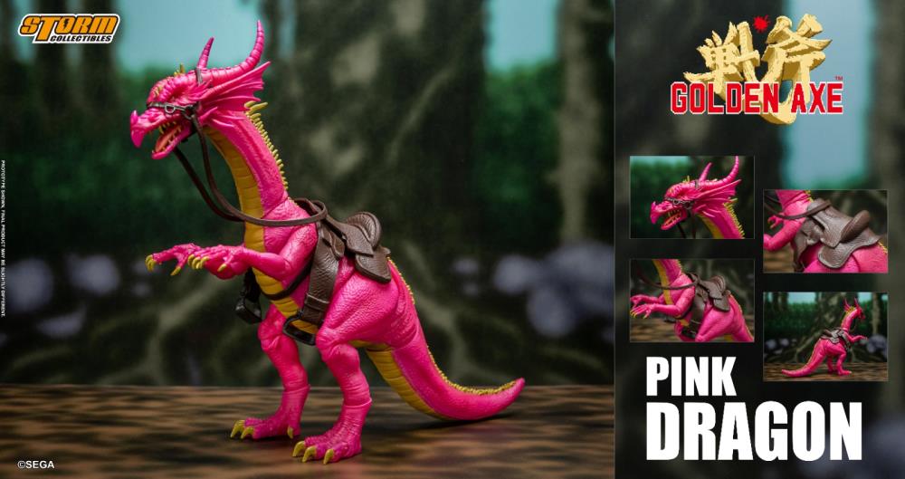 Golden Axe Pink Dragon 1/12 Scale Exclusive Action Figure Gallery Image 3