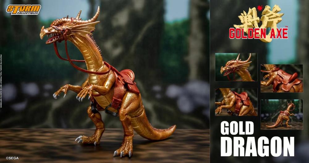 Golden Axe Gold Dragon 1/12 Scale Exclusive Action Figure Gallery Image 3