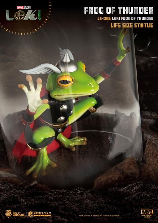 Loki LS-086 Throg Frog of Thunder Life-Size Statue Gallery Image 8