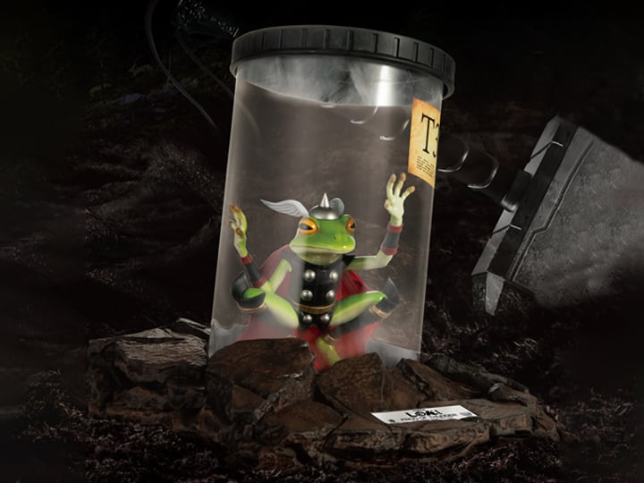 Loki LS-086 Throg Frog of Thunder Life-Size Statue Gallery Image 1