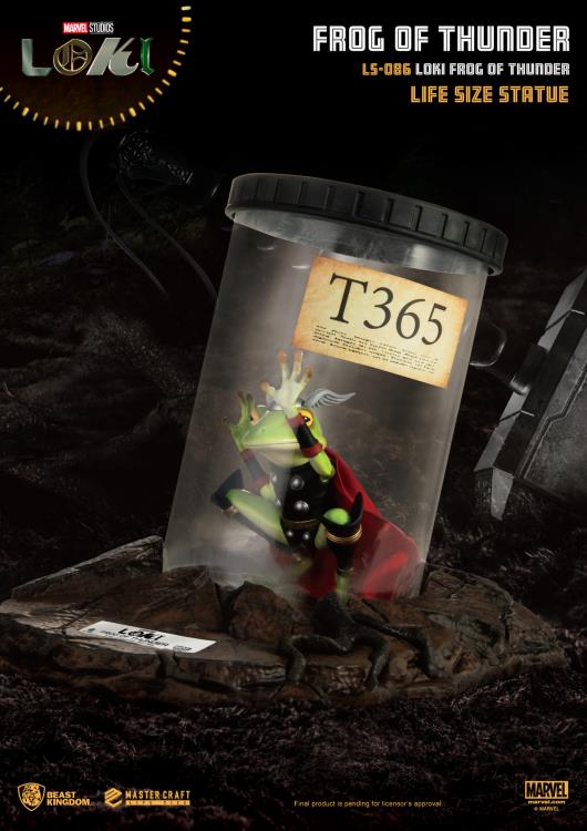 Loki LS-086 Throg Frog of Thunder Life-Size Statue Gallery Image 5