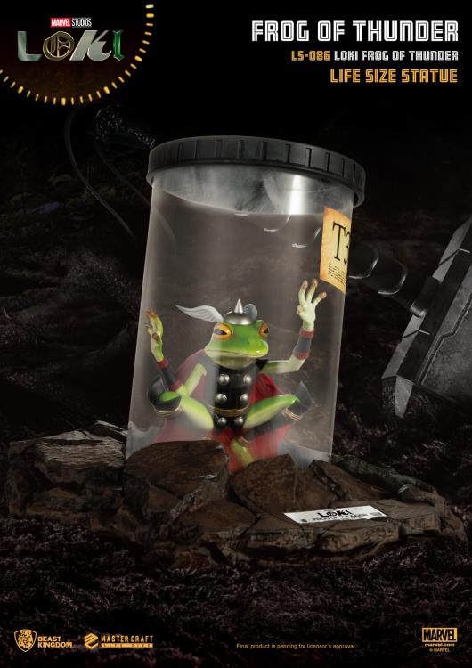Loki LS-086 Throg Frog of Thunder Life-Size Statue Gallery Image 3