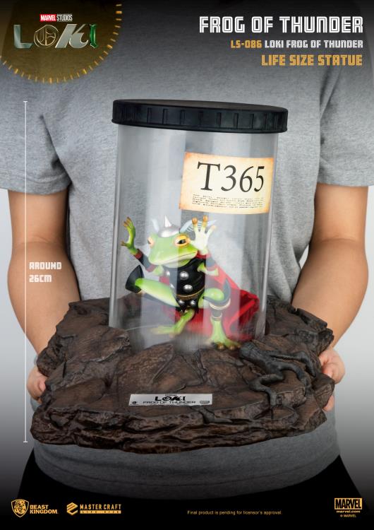 Loki LS-086 Throg Frog of Thunder Life-Size Statue Gallery Image 9