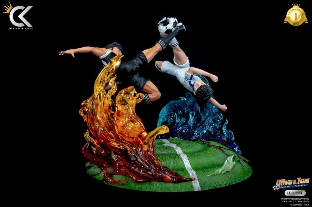 Captain Tsubasa Oliver & Tom (Atton vs Landers) 1/6 Scale Limited Edition Statue Gallery Image 3
