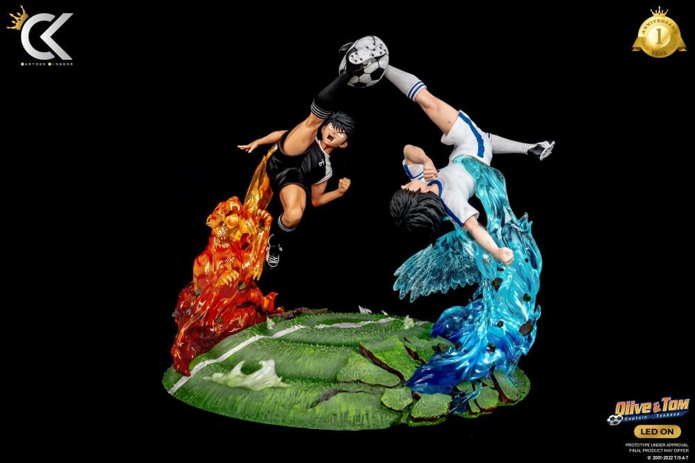 Captain Tsubasa Oliver & Tom (Atton vs Landers) 1/6 Scale Limited Edition Statue Gallery Image 5