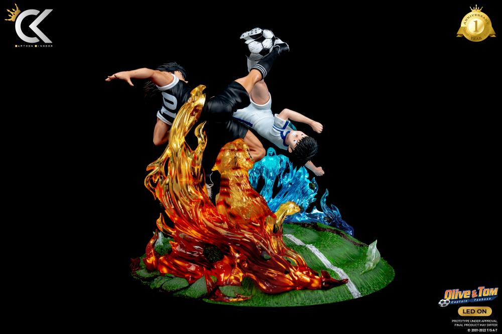 Captain Tsubasa Oliver & Tom (Atton vs Landers) 1/6 Scale Limited Edition Statue Gallery Image 7