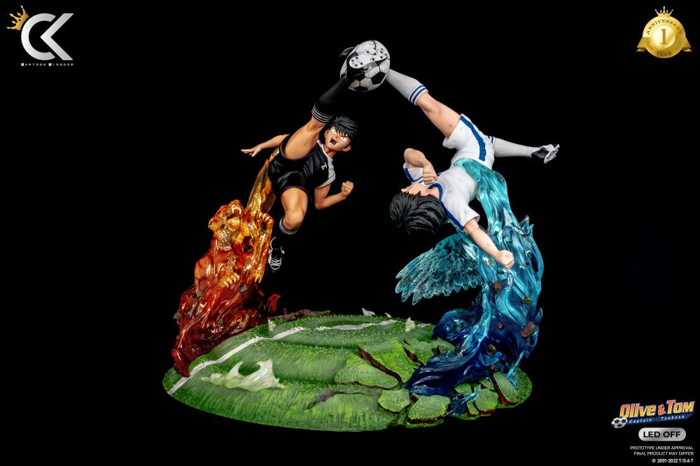 Captain Tsubasa Oliver & Tom (Atton vs Landers) 1/6 Scale Limited Edition Statue Gallery Image 6