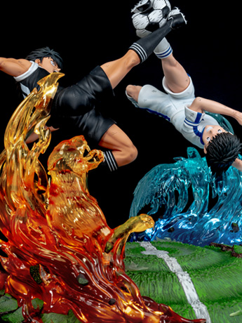 Captain Tsubasa Oliver & Tom (Atton vs Landers) 1/6 Scale Limited Edition Statue Gallery Image 2