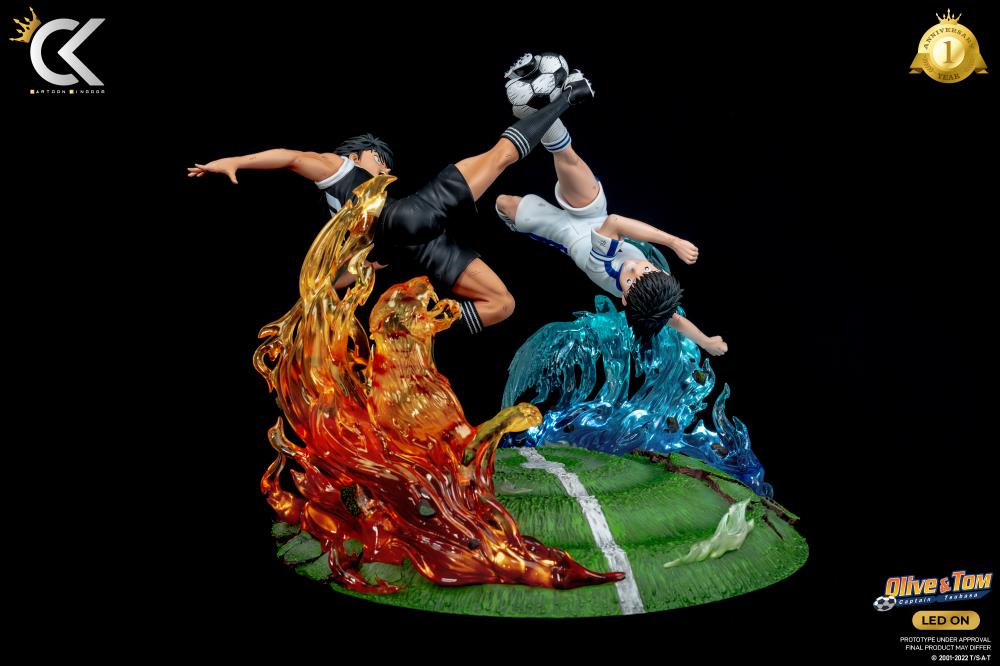 Captain Tsubasa Oliver & Tom (Atton vs Landers) 1/6 Scale Limited Edition Statue Gallery Image 4