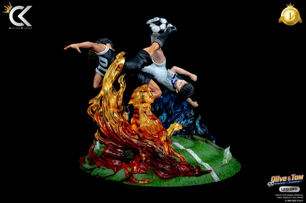 Captain Tsubasa Oliver & Tom (Atton vs Landers) 1/6 Scale Limited Edition Statue Gallery Image 8