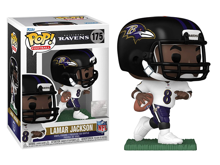 Pop! NFL: Ravens - Lamar Jackson (Away) Gallery Image 1