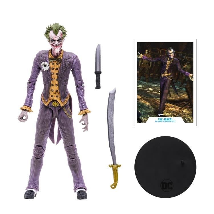 Batman: Arkham City DC Multiverse The Joker Action Figure Gallery Image 8
