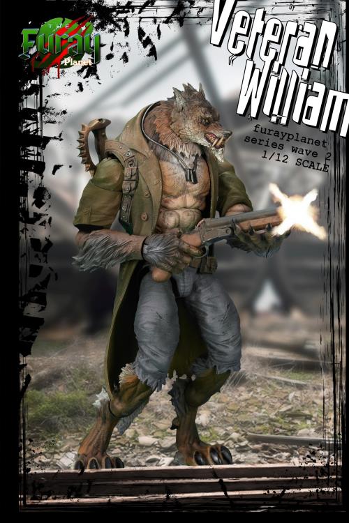 FuRay Planet Veteran William 1/12 Scale Action Figure Gallery Image 5