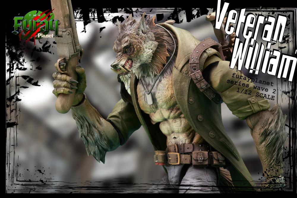 FuRay Planet Veteran William 1/12 Scale Action Figure Gallery Image 8