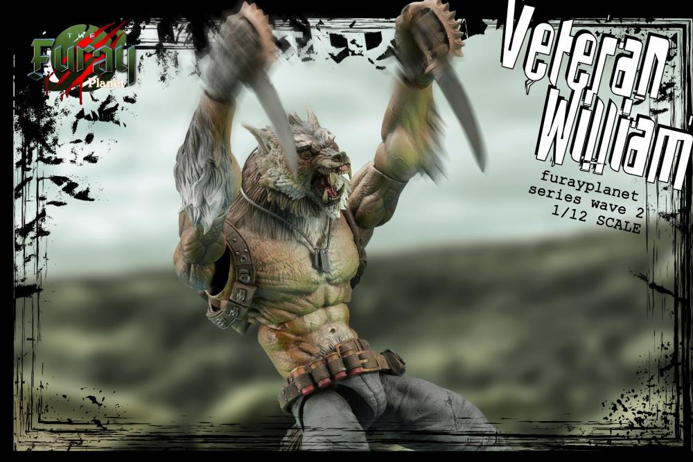 FuRay Planet Veteran William 1/12 Scale Action Figure Gallery Image 12