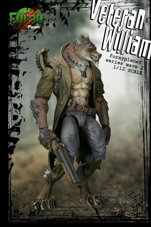 FuRay Planet Veteran William 1/12 Scale Action Figure Gallery Image 4