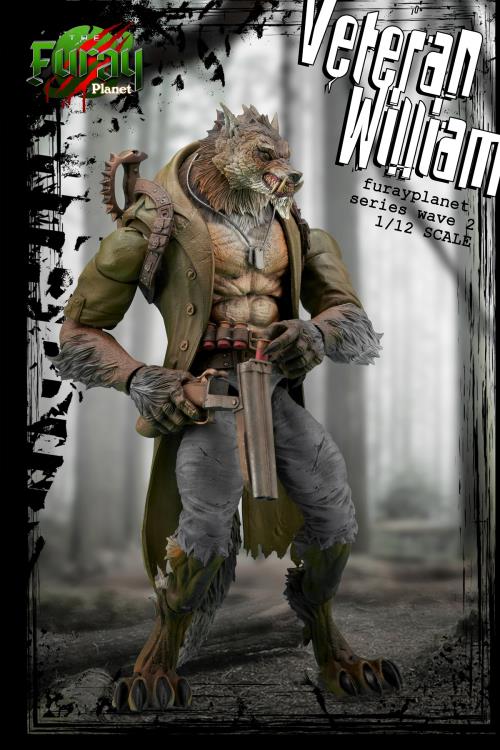 FuRay Planet Veteran William 1/12 Scale Action Figure Gallery Image 7