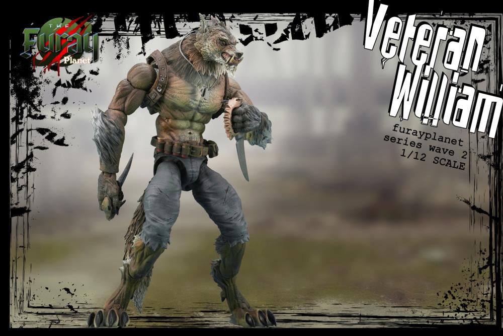 FuRay Planet Veteran William 1/12 Scale Action Figure Gallery Image 10