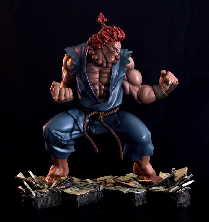 Street Fighter Battle of the Brothers Akuma (Raging Demon) 1/6 Scale Diorama Gallery Image 5