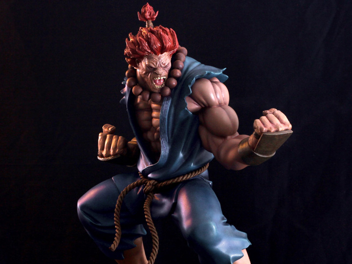 Street Fighter Battle of the Brothers Akuma (Raging Demon) 1/6 Scale Diorama Gallery Image 1
