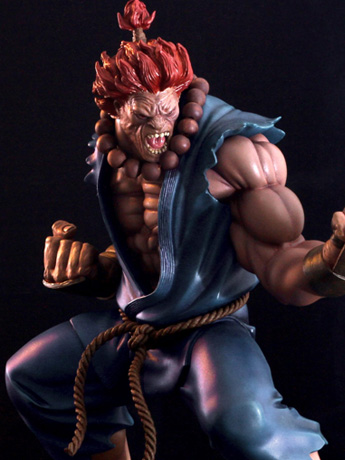 Street Fighter Battle of the Brothers Akuma (Raging Demon) 1/6 Scale Diorama Gallery Image 2