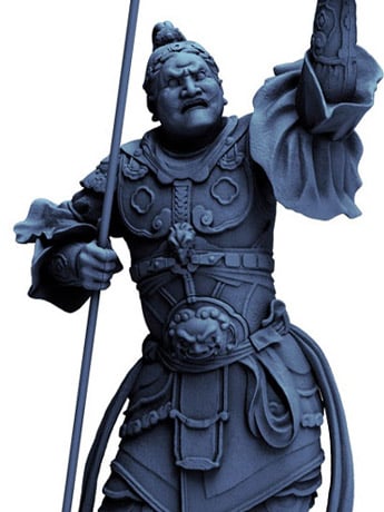 Four Heavenly Kings ARTPLA Tamonten Model Kit Gallery Image 2